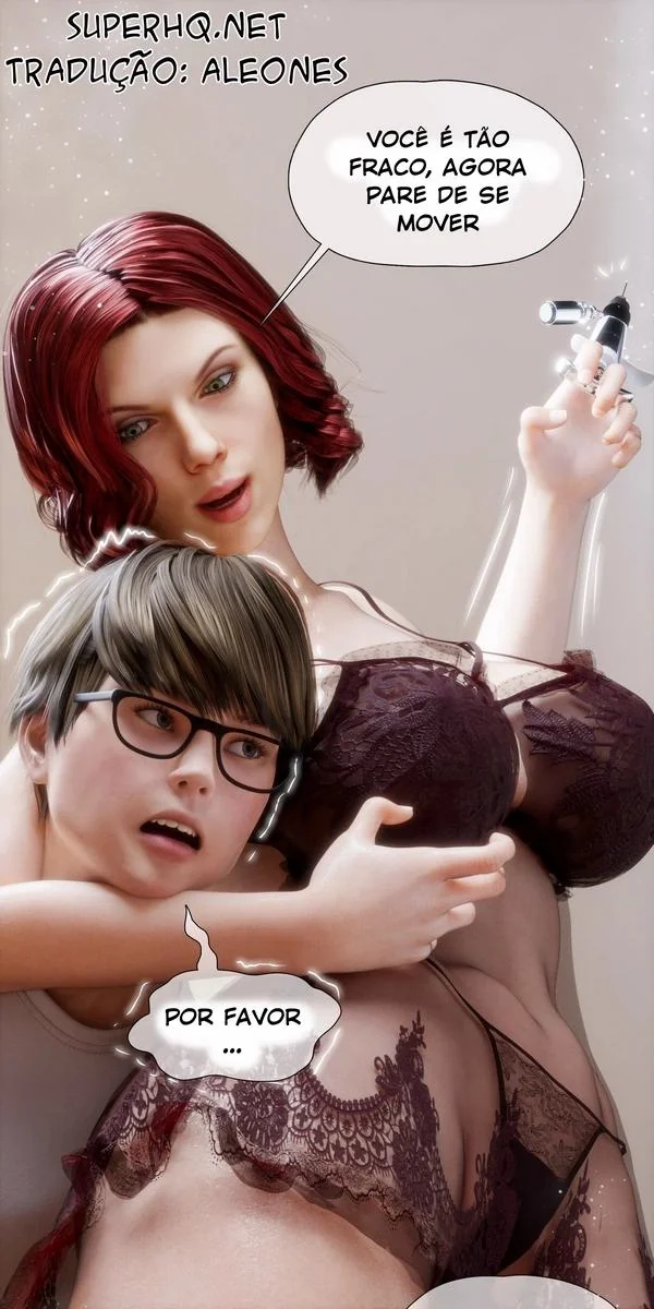 Alaric descobre segredos enquanto mora com a Viuva Negra em hentai 3D
