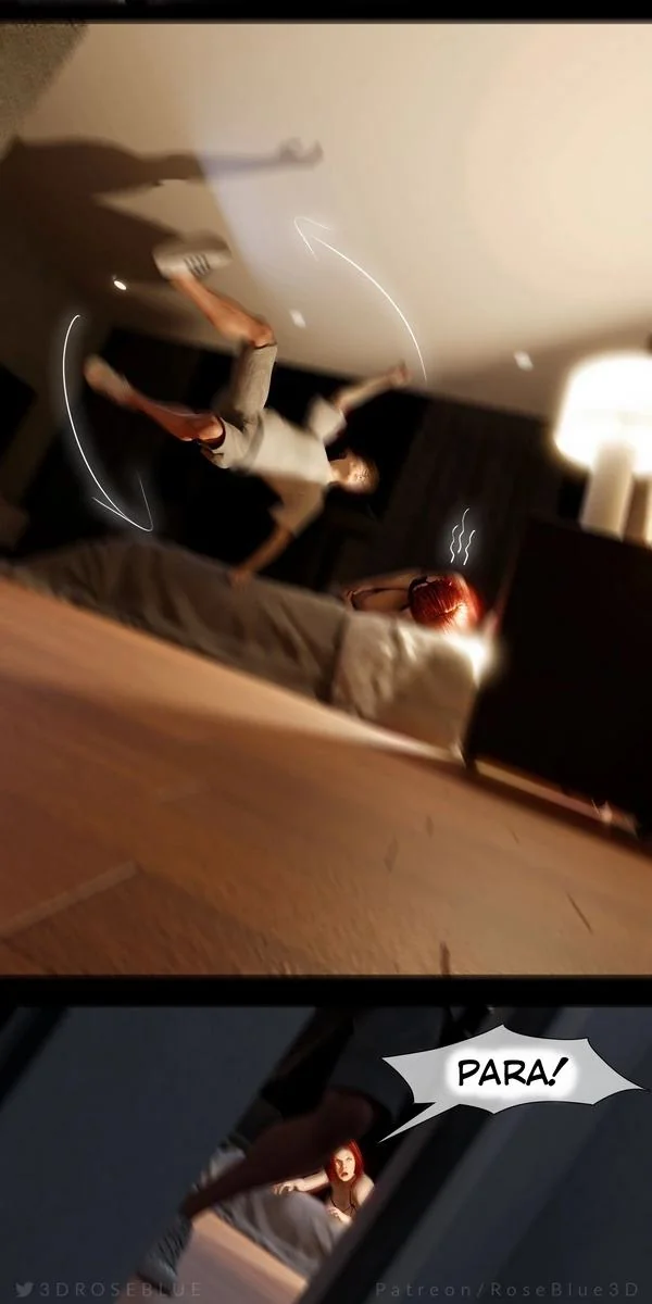 Alaric descobre segredos enquanto mora com a Viuva Negra em hentai 3D