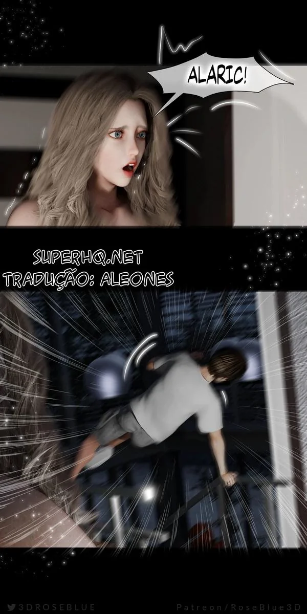Alaric descobre segredos enquanto mora com a Viuva Negra em hentai 3D