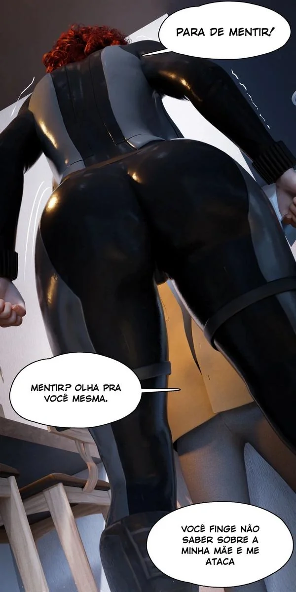 Descobrindo segredos obscuros da mamãe com a Viúva Negra – Parte 5 em Hentai HQ