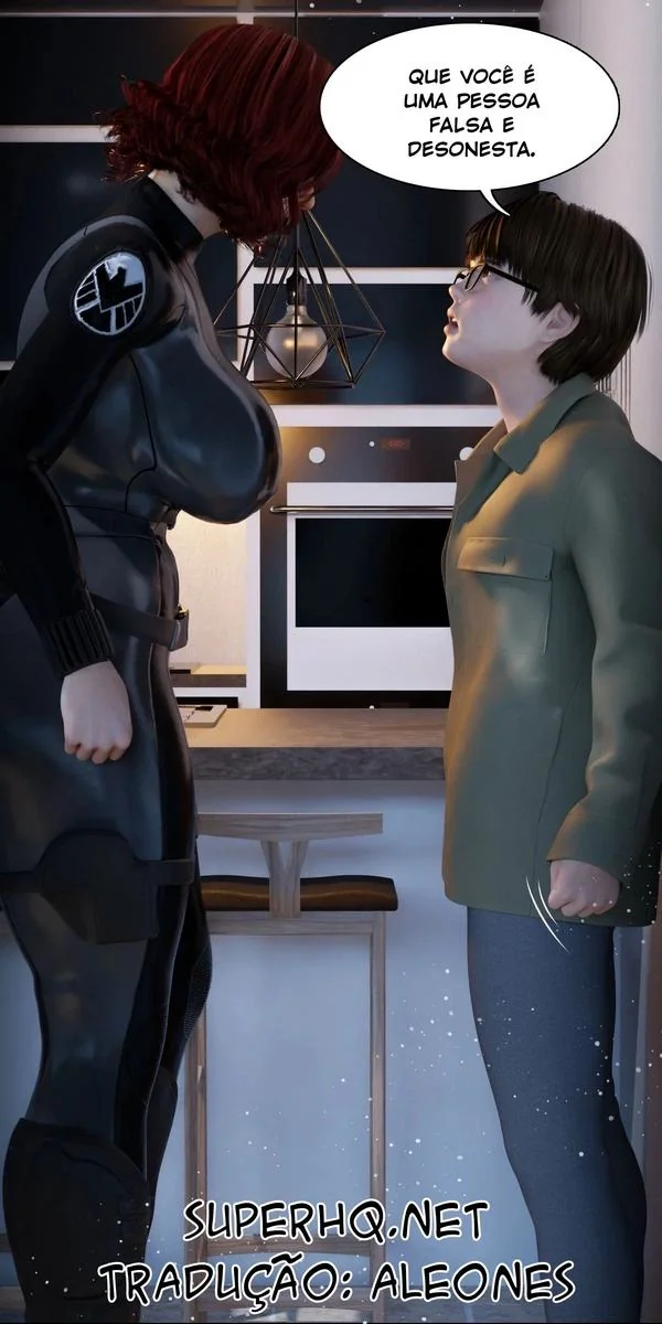 Descobrindo segredos obscuros da mamãe com a Viúva Negra – Parte 5 em Hentai HQ