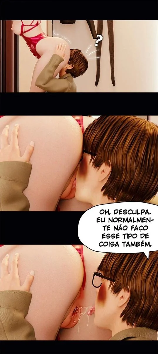 Piranha flagrada no provador leva piroca da Viúva Negra em Hentai 3D Brazuca