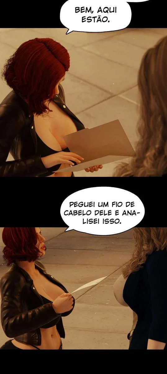 Viúva Negra Piranha ajuda Alaric com sua pica em Hentai HQ Brasileiro