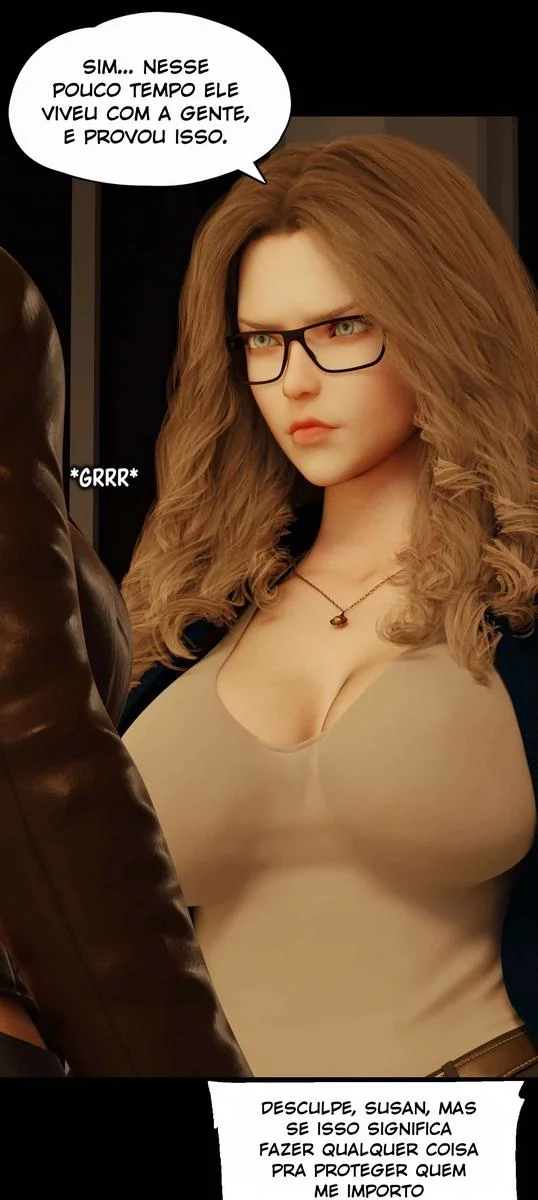 Viúva Negra Piranha ajuda Alaric com sua pica em Hentai HQ Brasileiro
