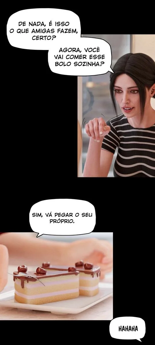 Viúva Negra Piranha ajuda Alaric com sua pica em Hentai HQ Brasileiro