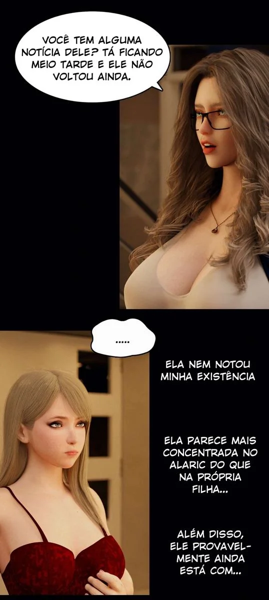 Viúva Negra Piranha ajuda Alaric com sua pica em Hentai HQ Brasileiro