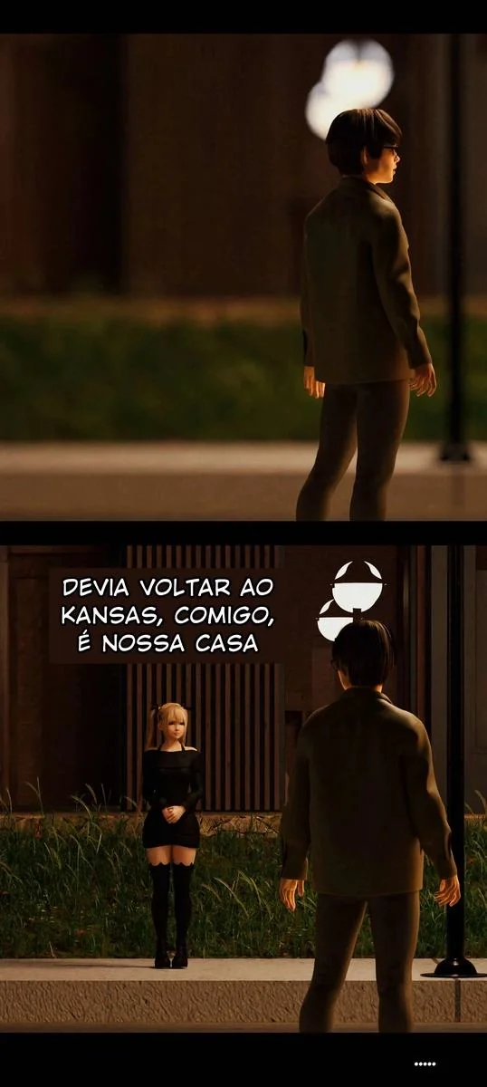 Viúva Negra Piranha ajuda Alaric com sua pica em Hentai HQ Brasileiro