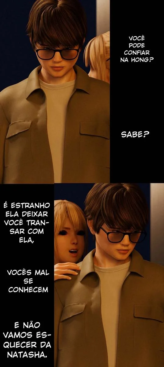 Viúva Negra Piranha ajuda Alaric com sua pica em Hentai HQ Brasileiro