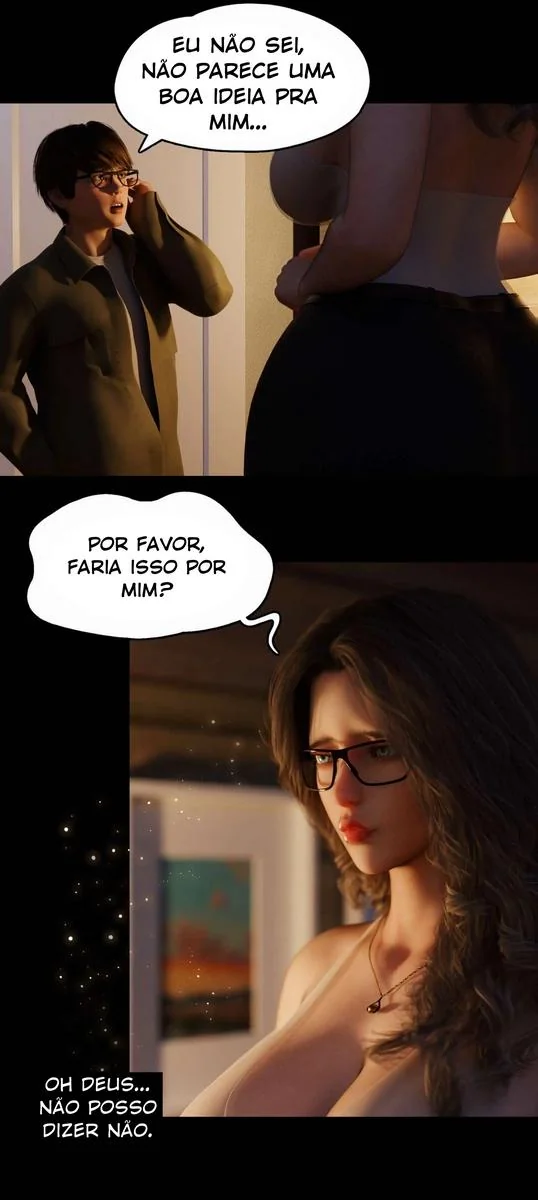 Viúva Negra Piranha ajuda Alaric com sua pica em Hentai HQ Brasileiro