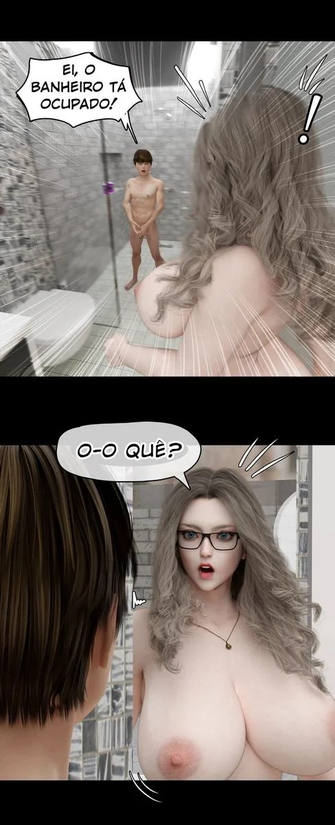 A vingança do garoto da piroca após a buceta de sua mãe virar pó – Hentai 3D HQ Brasileiro