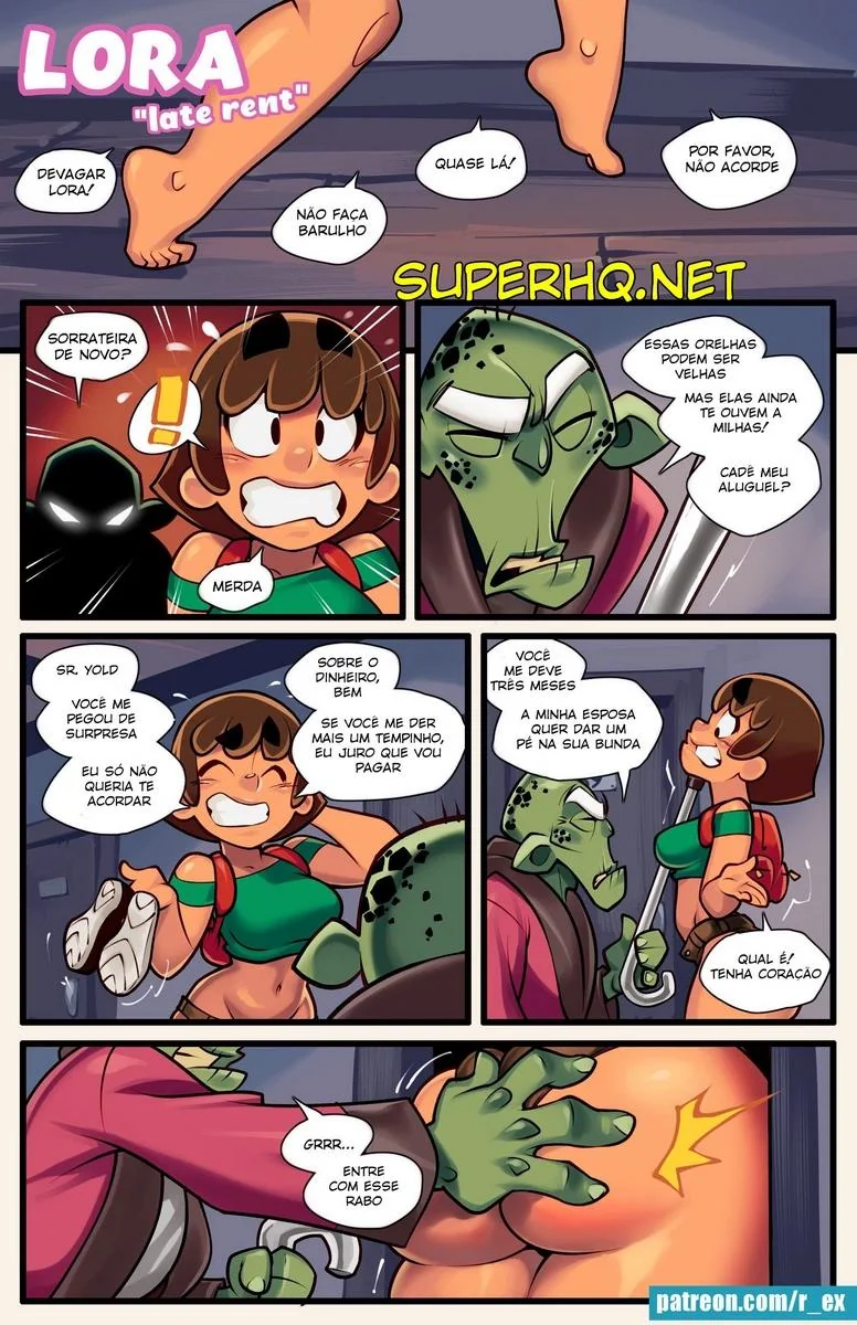 A Busca pelo Tesão – Lora e Sua Rival Piranhas em Hentai HQ