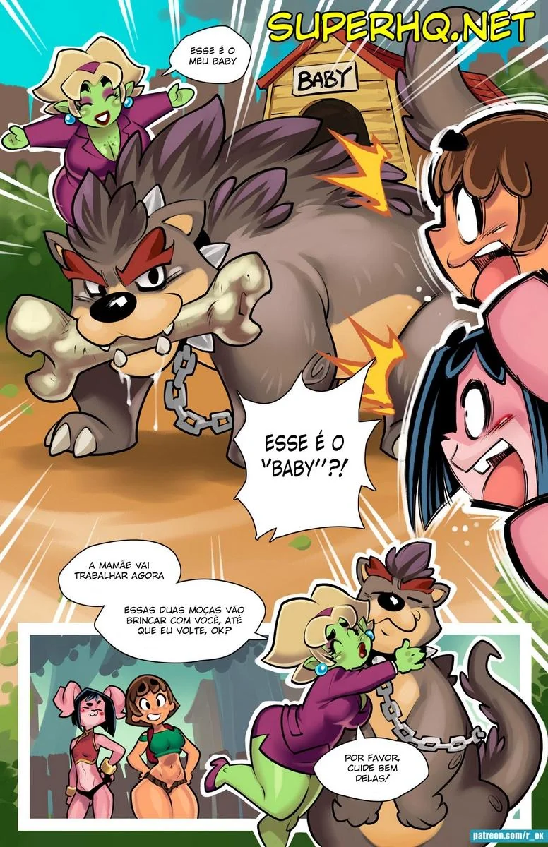 A Busca pelo Tesão – Lora e Sua Rival Piranhas em Hentai HQ