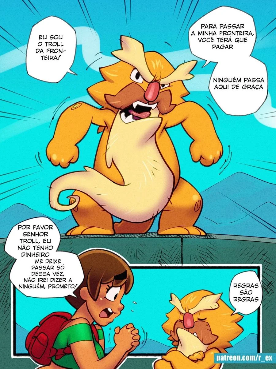A Caçadora de Recompensas Tarada em Hentai HQ