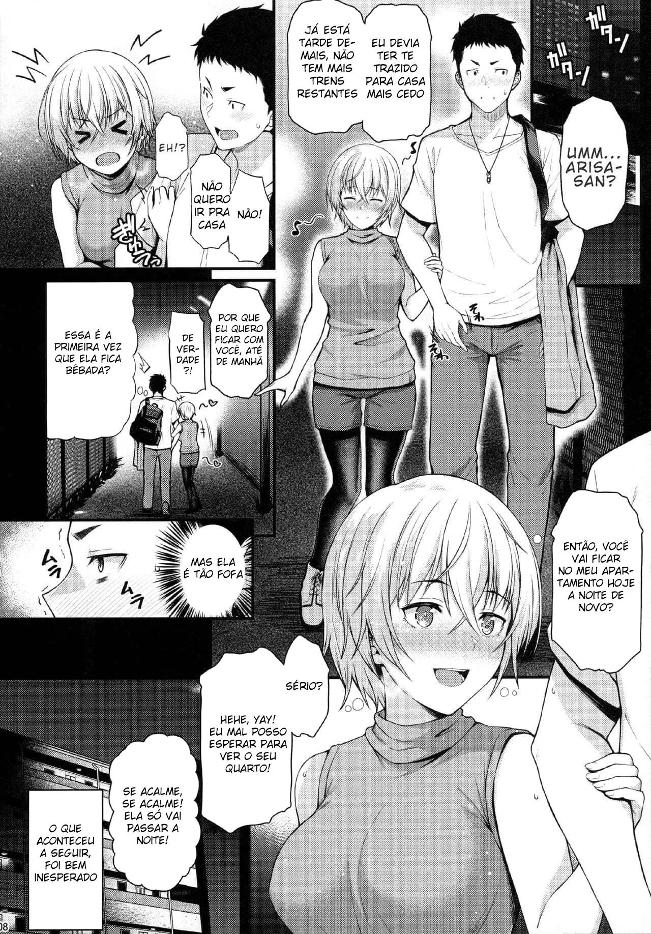 Piranha Tímida Fazendo Loucuras com Seu Senpai em Hentai HQ Brasileiro