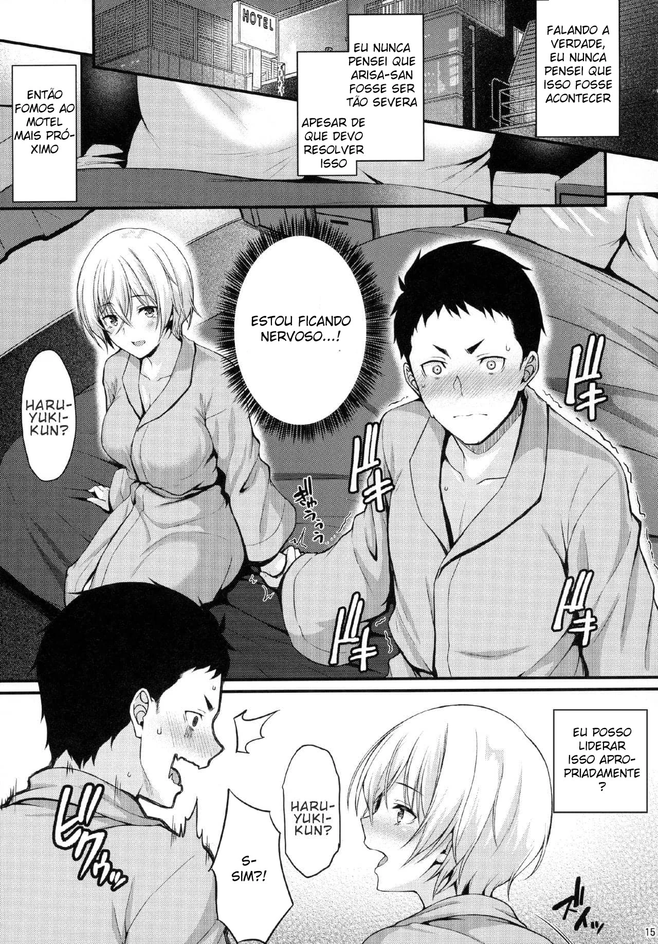 Piranha Tímida Fazendo Loucuras com Seu Senpai em Hentai HQ Brasileiro