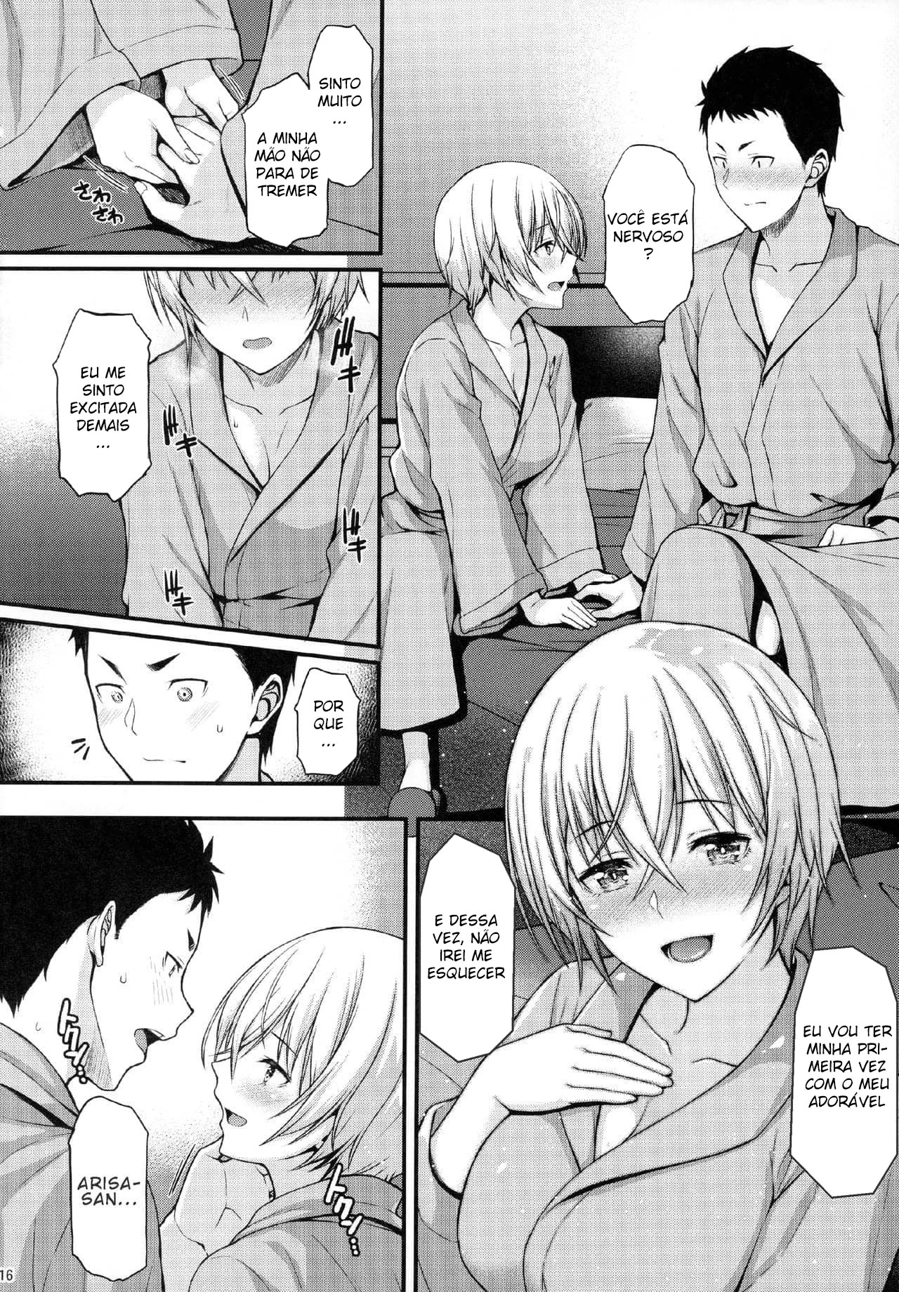 Piranha Tímida Fazendo Loucuras com Seu Senpai em Hentai HQ Brasileiro