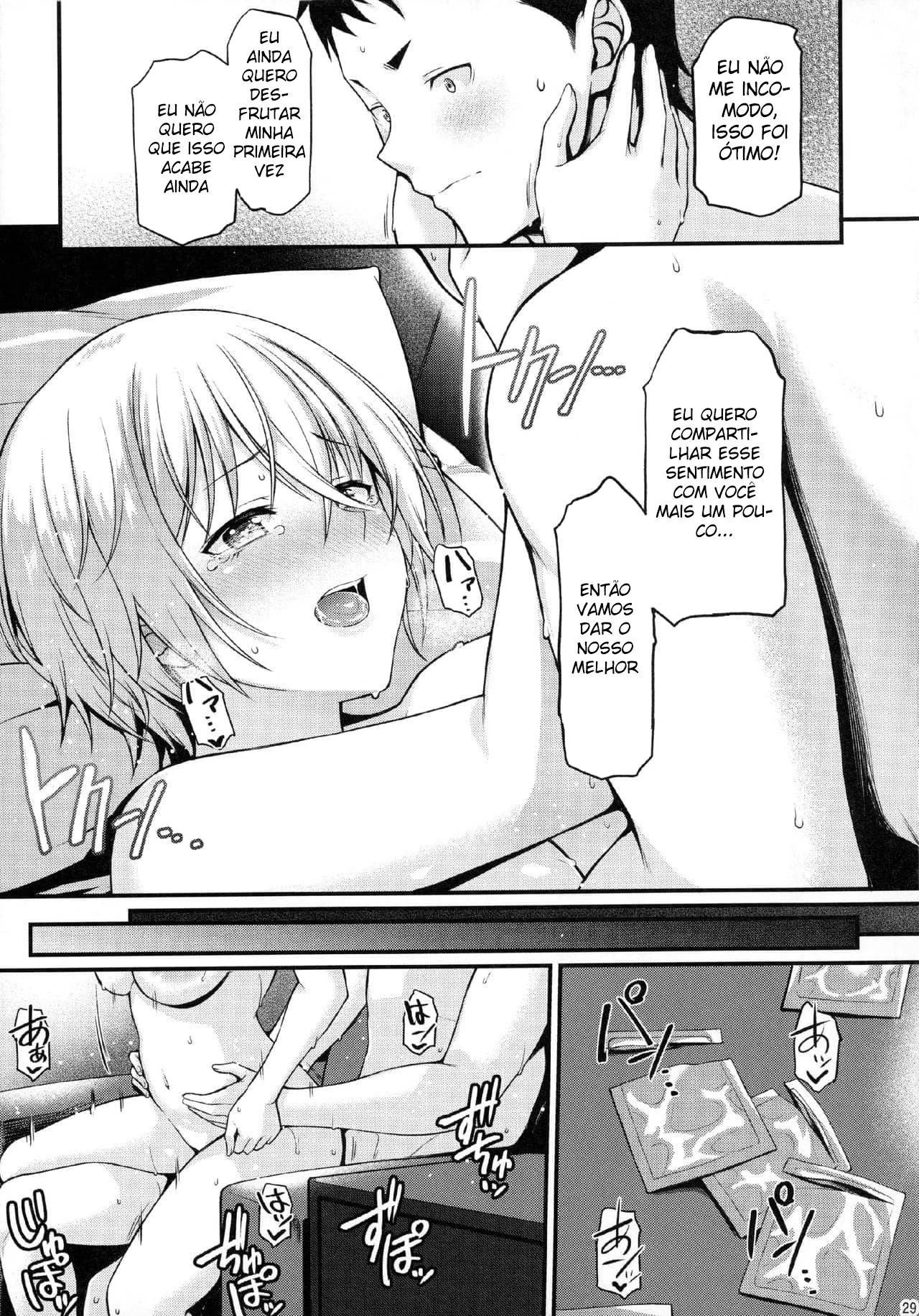 Piranha Tímida Fazendo Loucuras com Seu Senpai em Hentai HQ Brasileiro