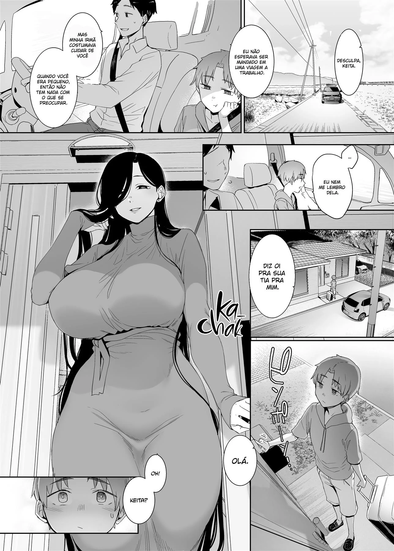 A Tia Safada de Keita – Desvendando Segredos Proibidos em Hentai HQ Brasil
