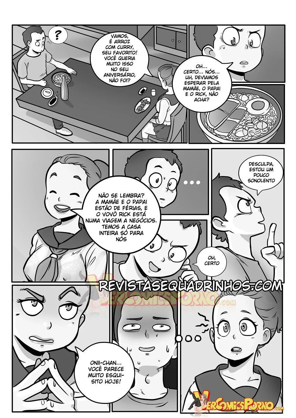 Rick e Morty Hentai HQ: Morty fode sua irmã gostosa em universo paralelo