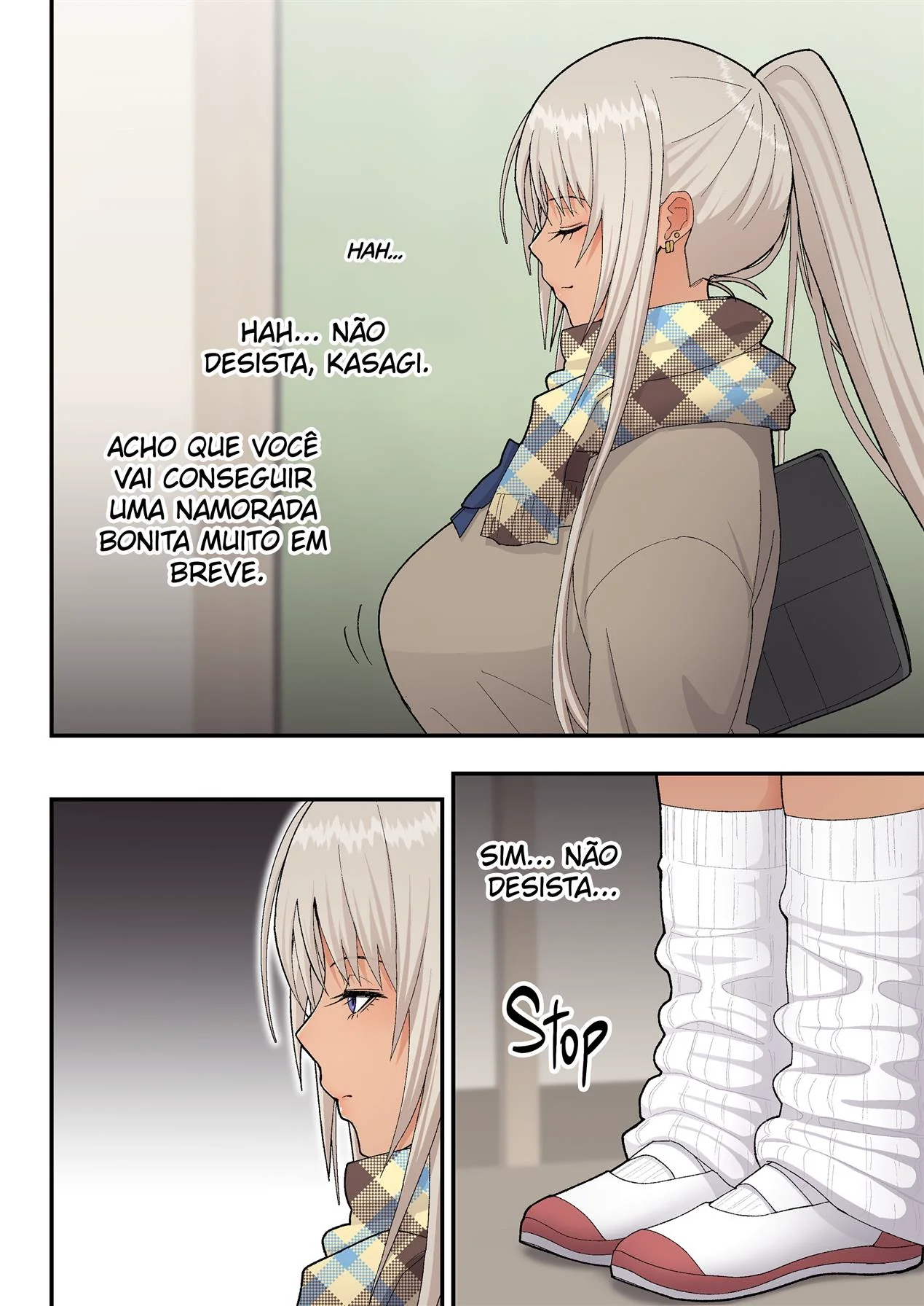 Estudando a Buceta da Piranha Loira – Hentai HQ Brasileiro