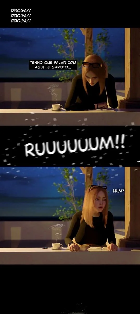 Viúva Negra Arrependida: Dando a Buceta pra Alaric em Hentai HQBr