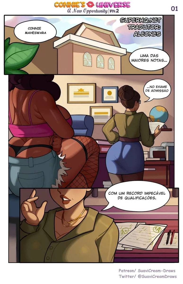 Despedaçando a Buceta da Piranha da Connie – Hentai HQ Brasileiro