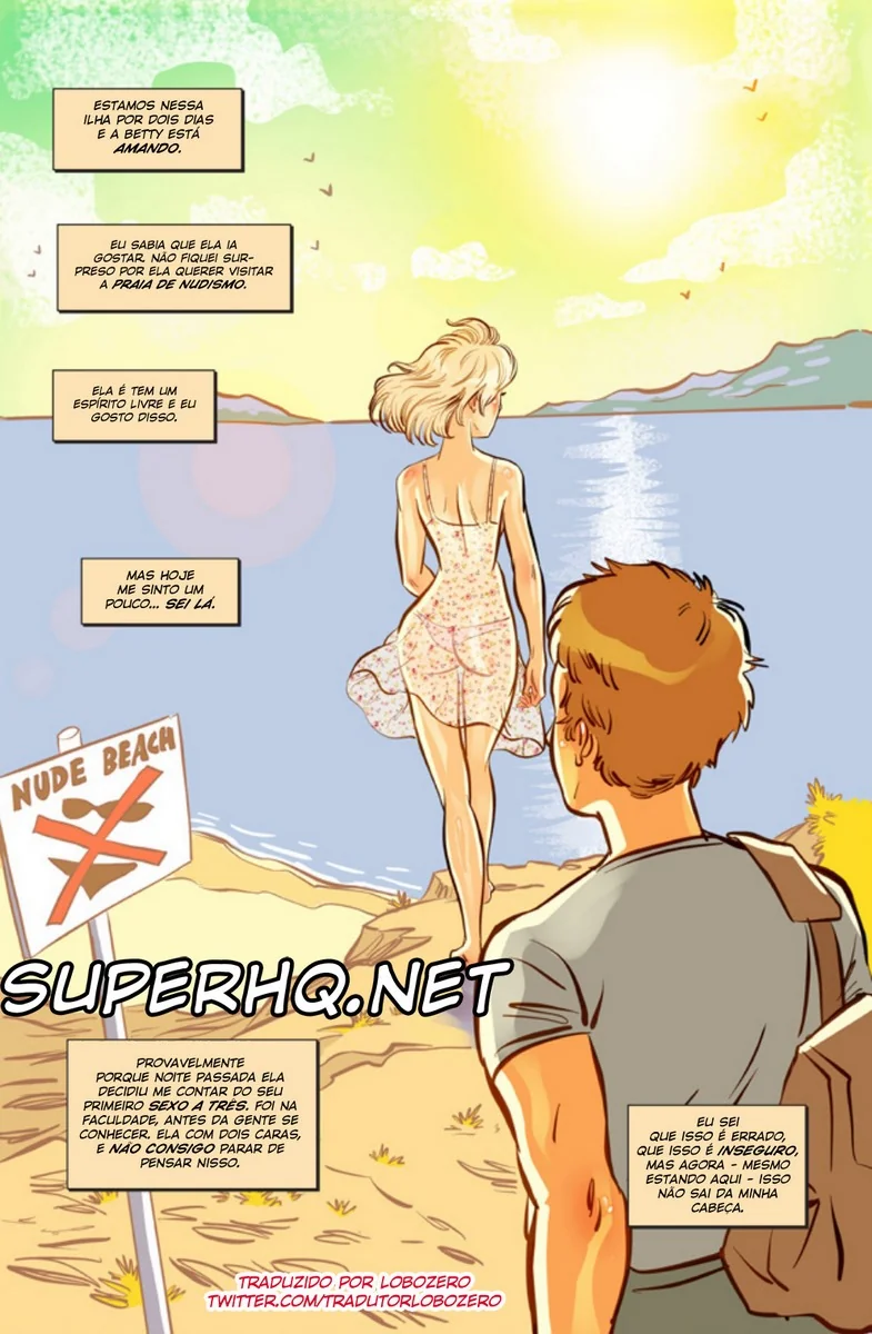 Casal Safado se Aventura em Ilha do Prazer – Hentai HQ