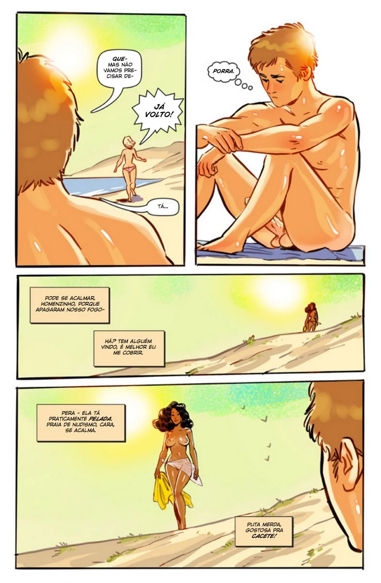 Casal Safado se Aventura em Ilha do Prazer – Hentai HQ