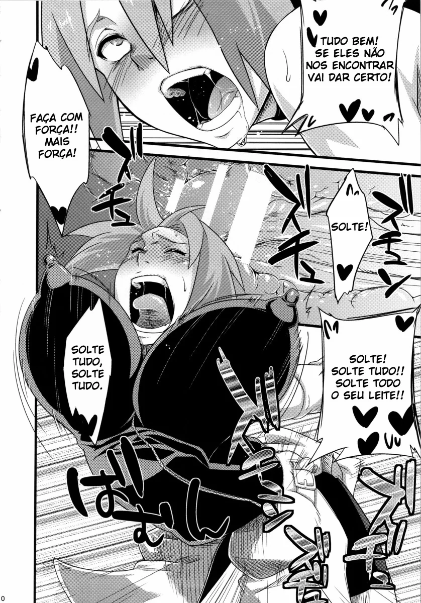 Sakura Safada é Fodida por Ninjas Tarados em Hentai HQ Brasileiro