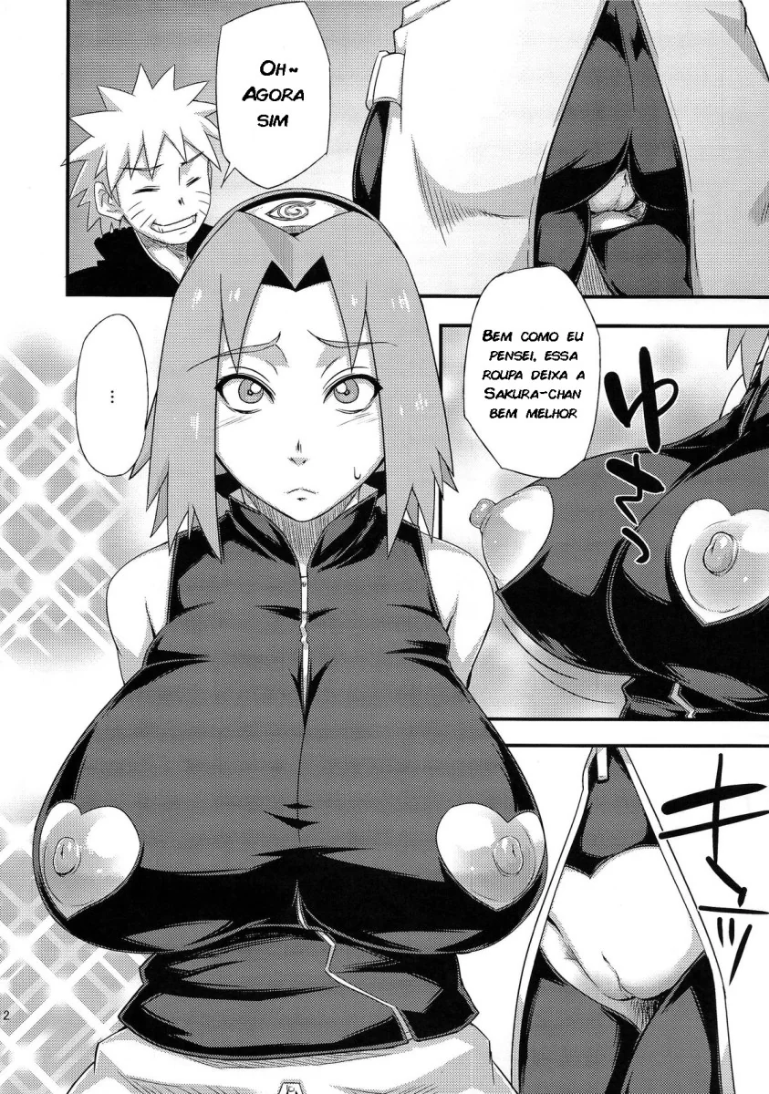 Sakura Pornô: A Piranha dos Ninjas Levada ao Limite! Em HQ Brasileiro