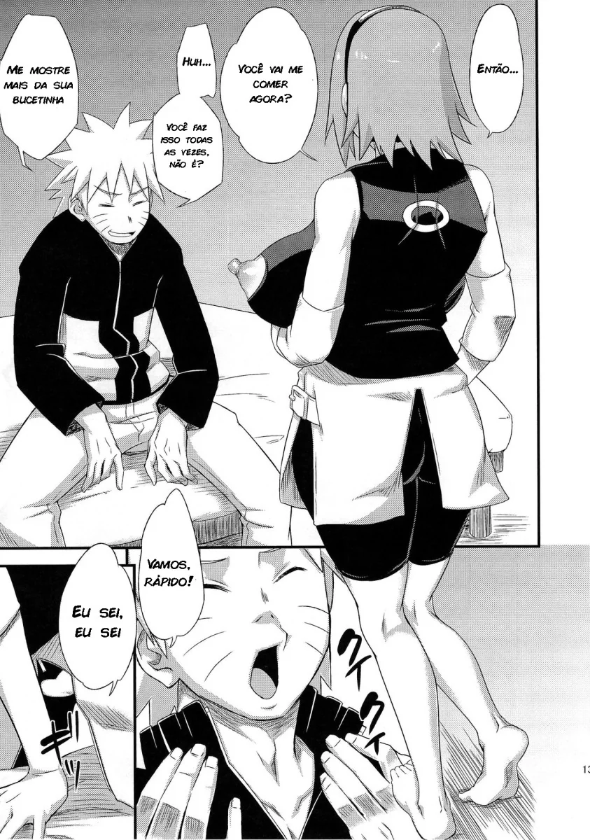 Sakura Pornô: A Piranha dos Ninjas Levada ao Limite! Em HQ Brasileiro
