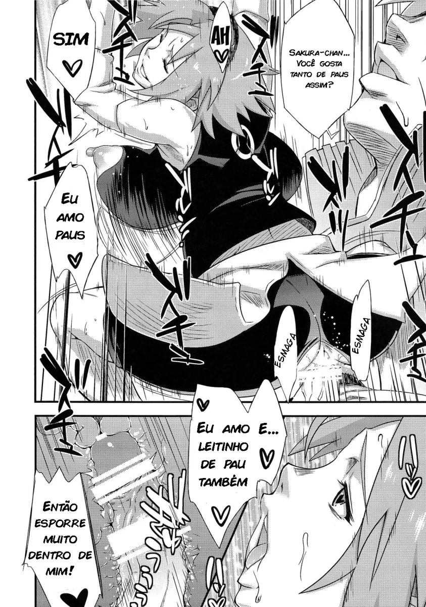 Sakura Pornô: A Piranha dos Ninjas Levada ao Limite! Em HQ Brasileiro