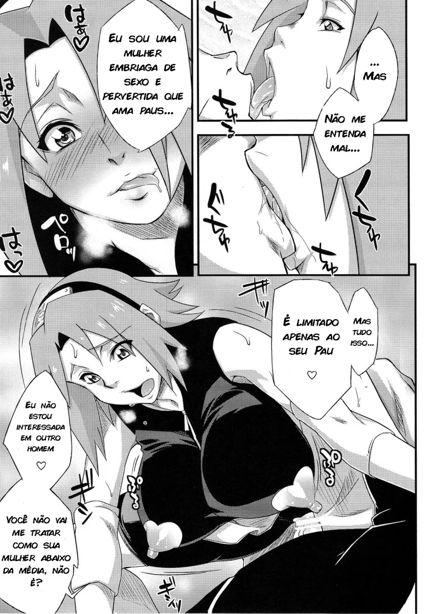 Sakura Pornô: A Piranha dos Ninjas Levada ao Limite! Em HQ Brasileiro