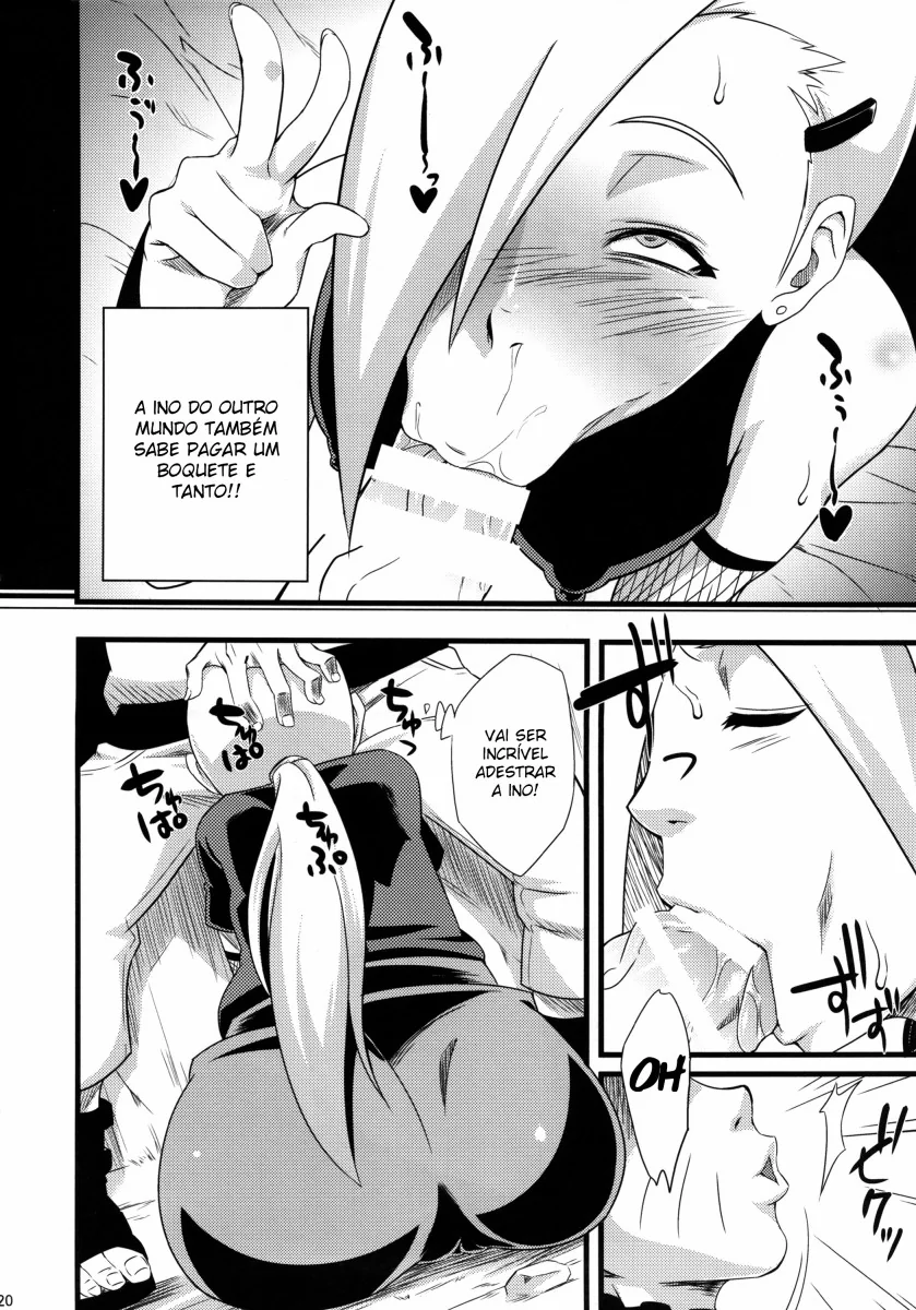 Sakura Safada é Fodida por Ninjas Tarados em Hentai HQ Brasileiro
