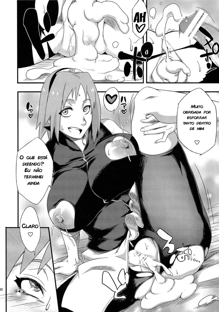 Sakura Pornô: A Piranha dos Ninjas Levada ao Limite! Em HQ Brasileiro
