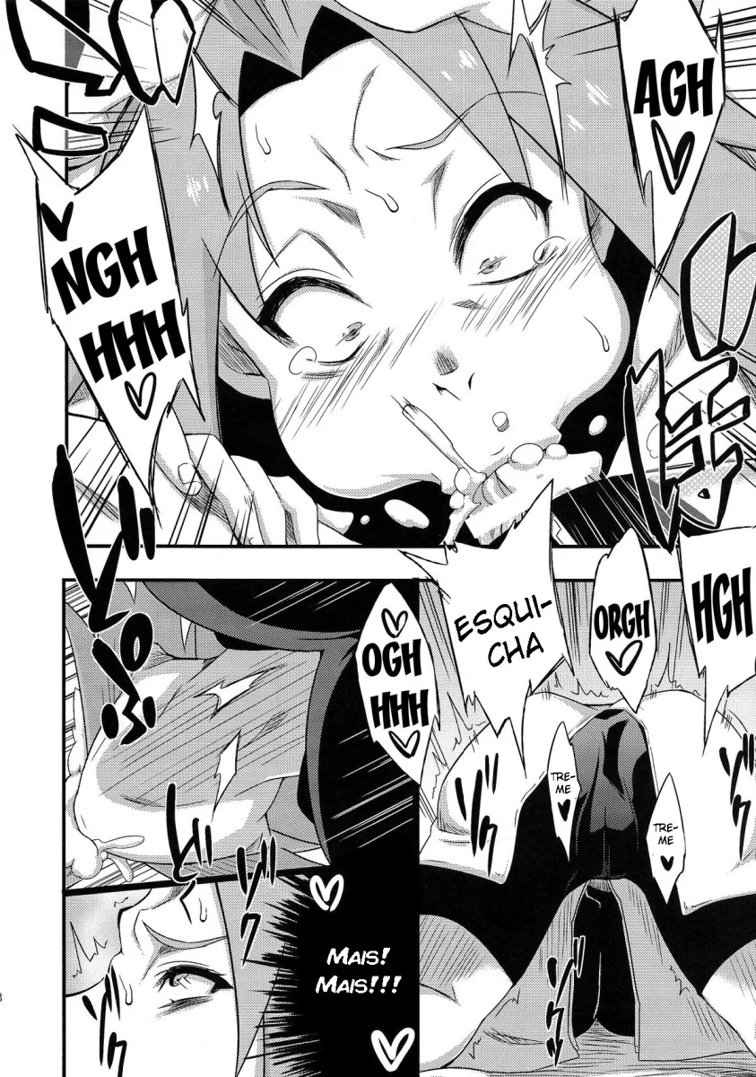 Sakura Pornô: A Piranha dos Ninjas Levada ao Limite! Em HQ Brasileiro
