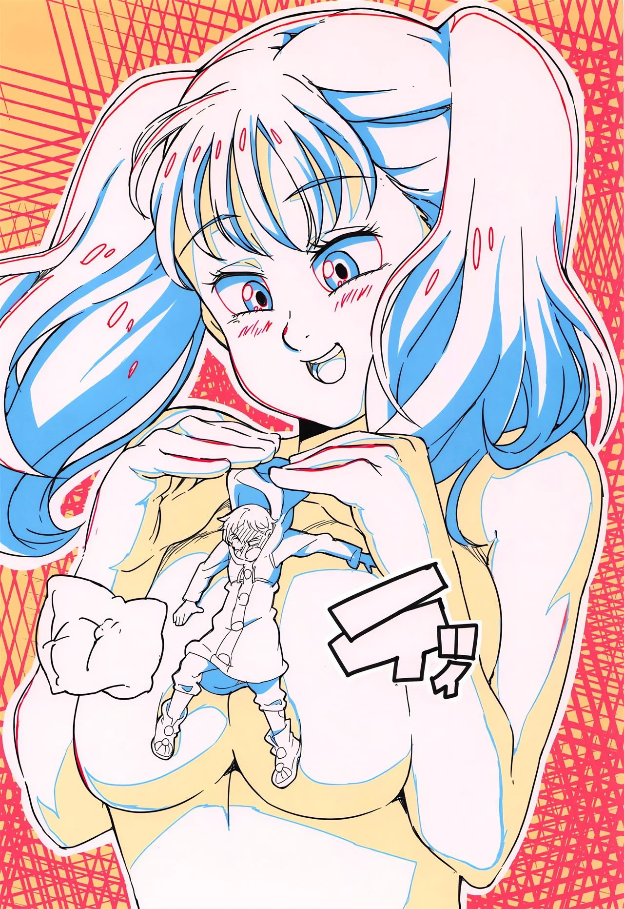Diane, a piranha dos peitões, satisfazendo uma piroca gigante em Nanatsu no Taizai Hentai HQ Brasileiro