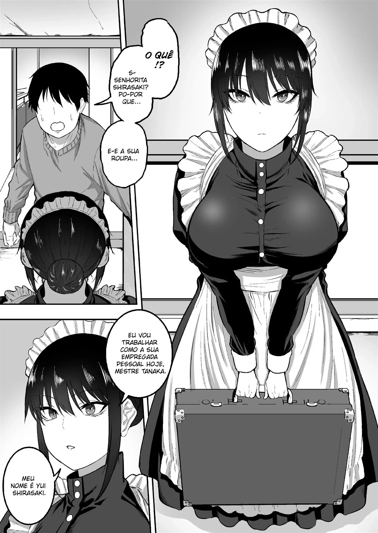 Enfermeira Safada: A Empregada Online do Tanaka em Hentai HQ