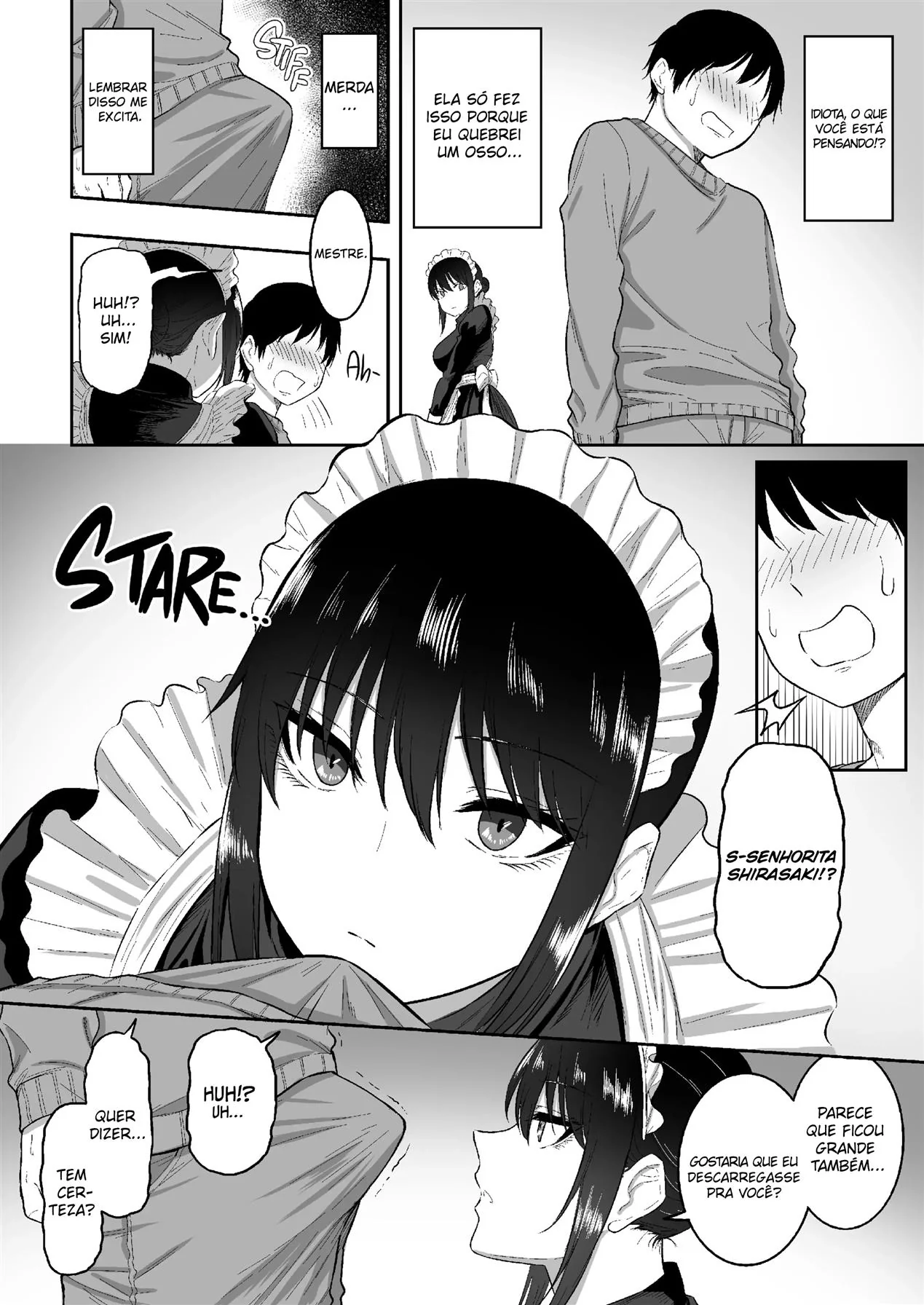 Enfermeira Safada: A Empregada Online do Tanaka em Hentai HQ