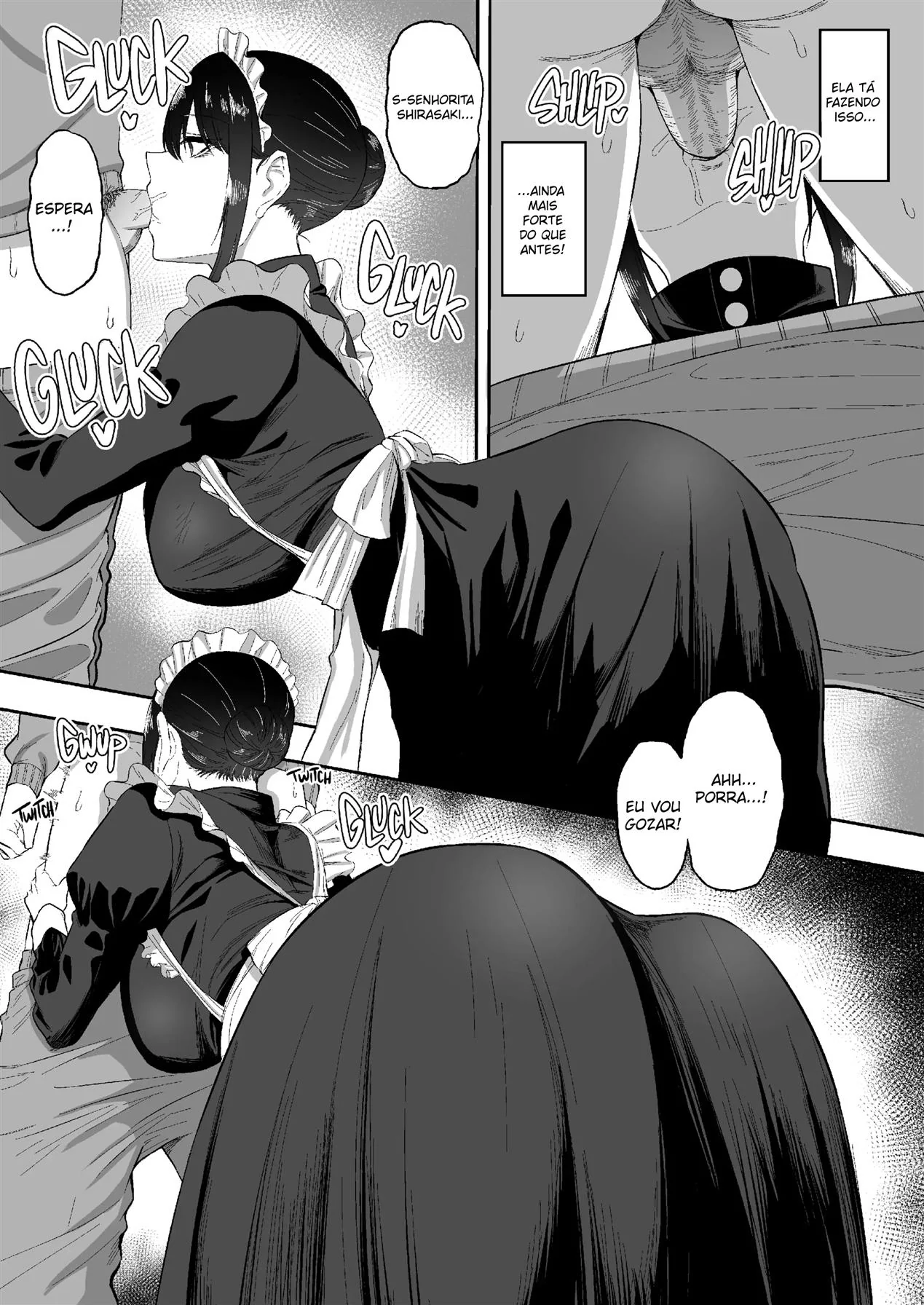 Enfermeira Safada: A Empregada Online do Tanaka em Hentai HQ