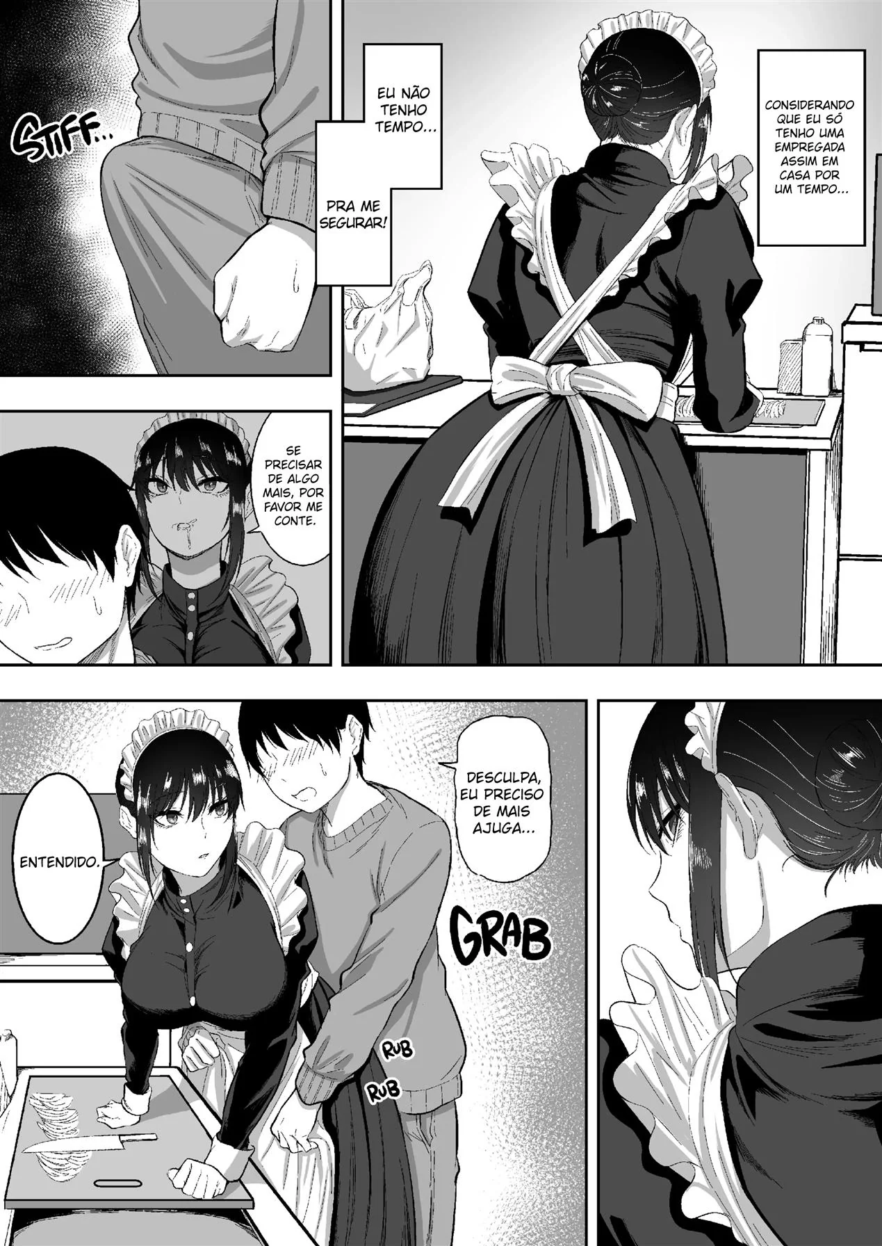 Enfermeira Safada: A Empregada Online do Tanaka em Hentai HQ