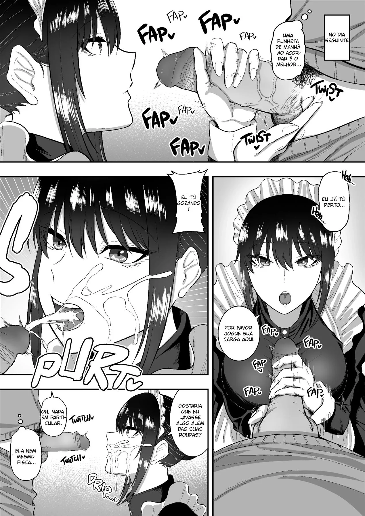 Enfermeira Safada: A Empregada Online do Tanaka em Hentai HQ
