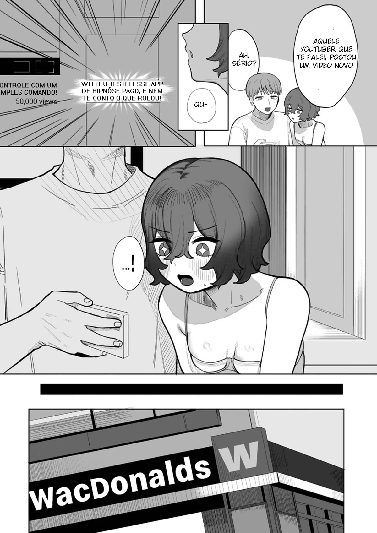 Noite de Prazer com uma Piranha Sedenta por Rola em Hentai HQ