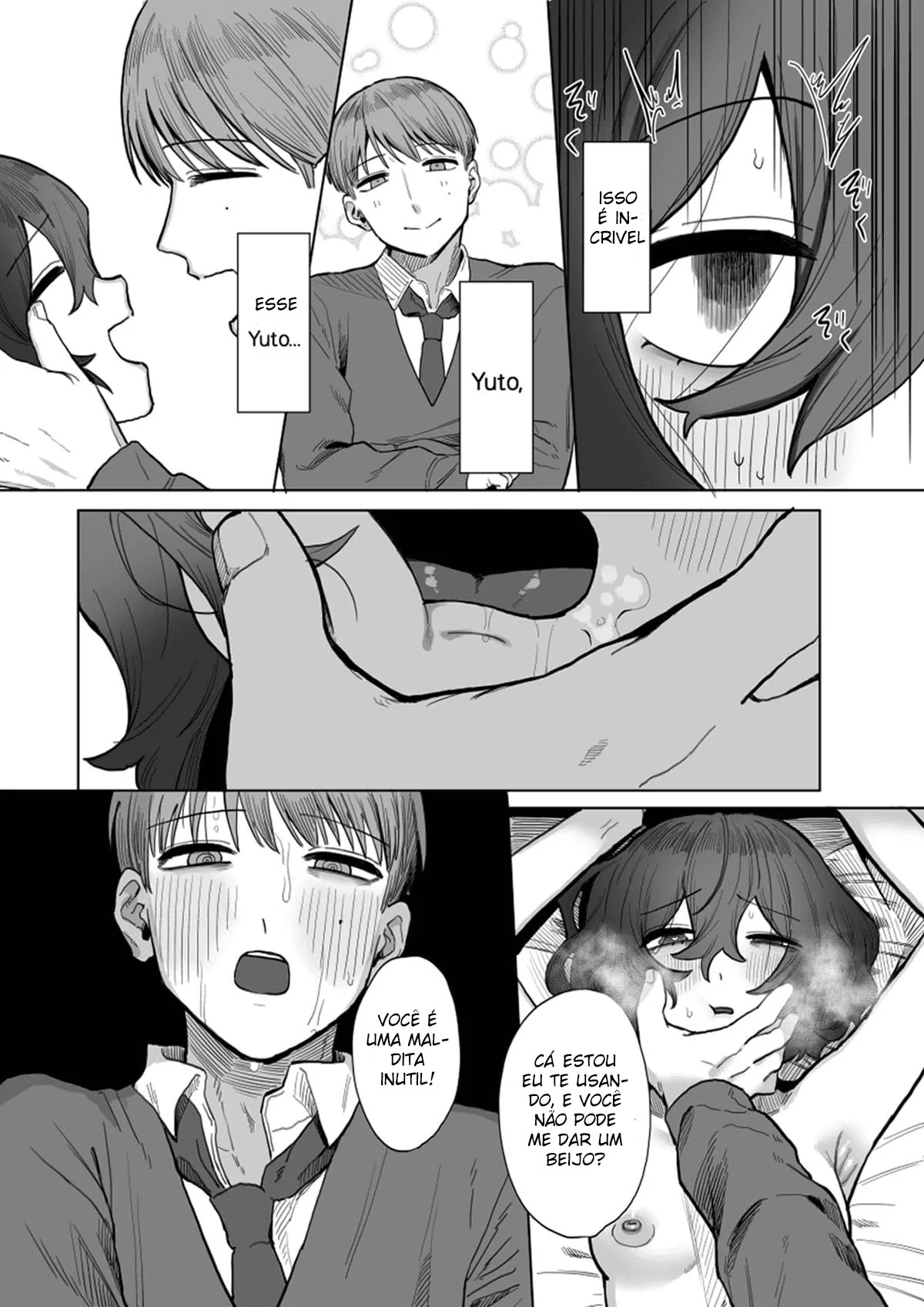 Noite de Prazer com uma Piranha Sedenta por Rola em Hentai HQ
