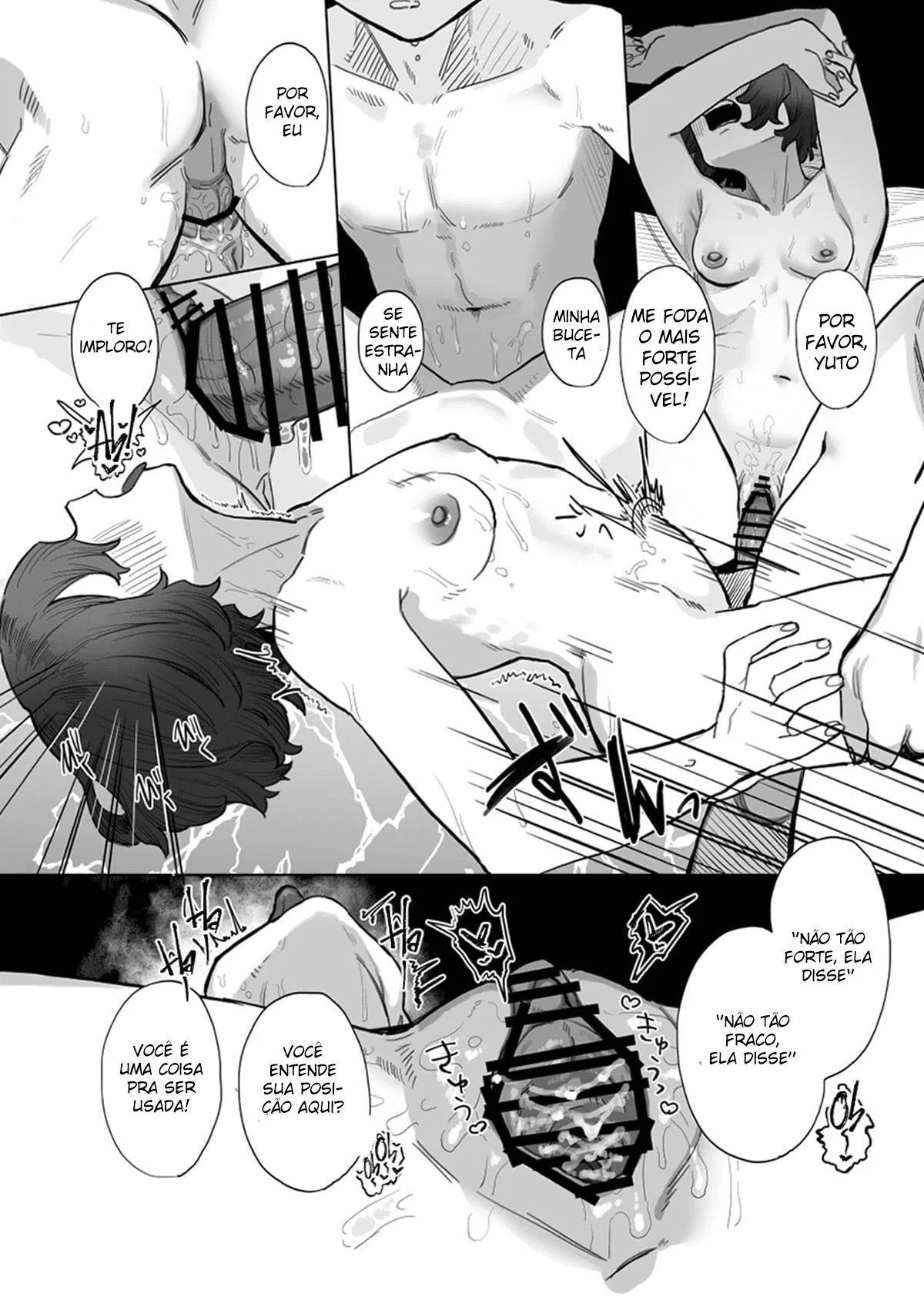 Noite de Prazer com uma Piranha Sedenta por Rola em Hentai HQ