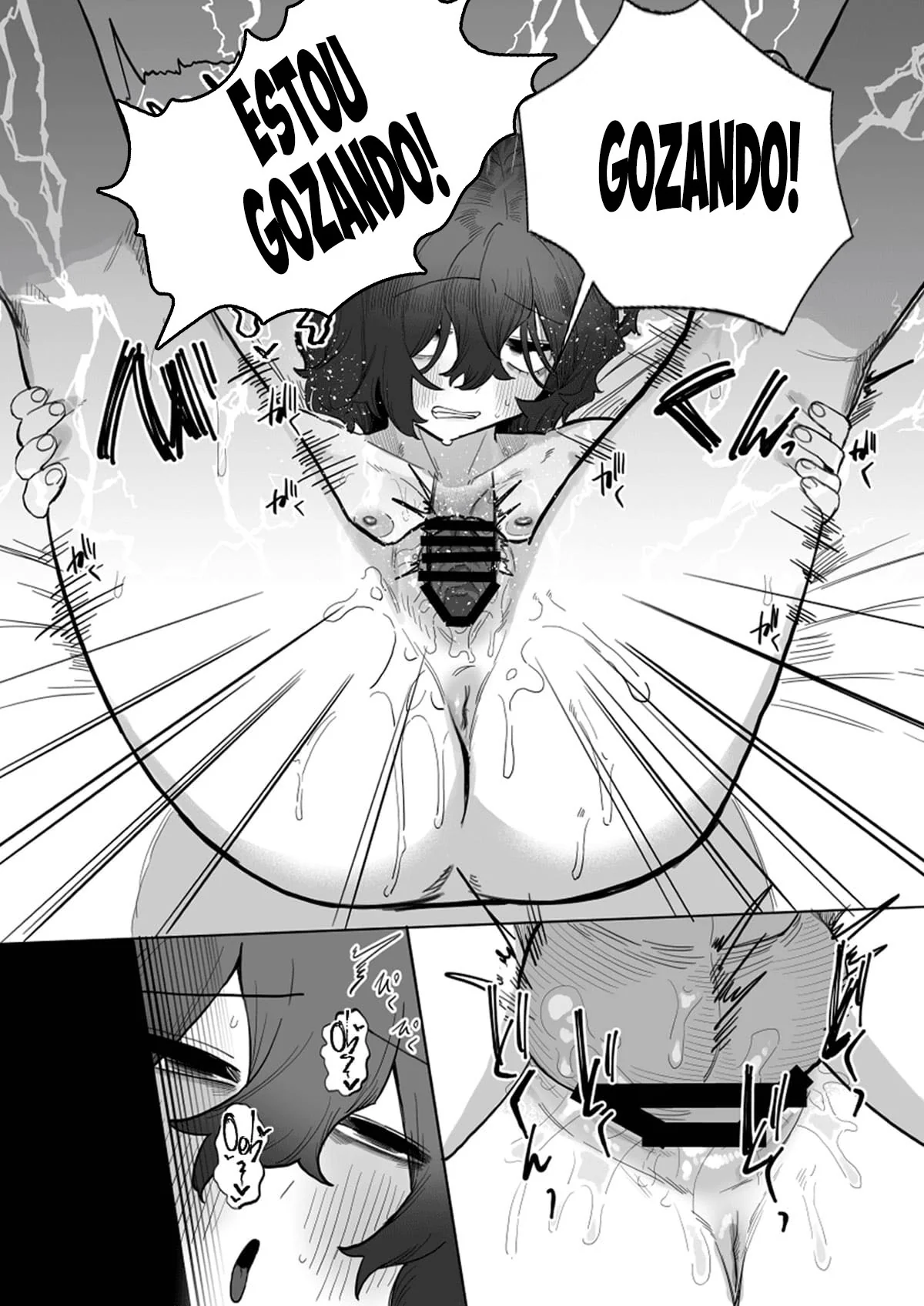 Noite de Prazer com uma Piranha Sedenta por Rola em Hentai HQ