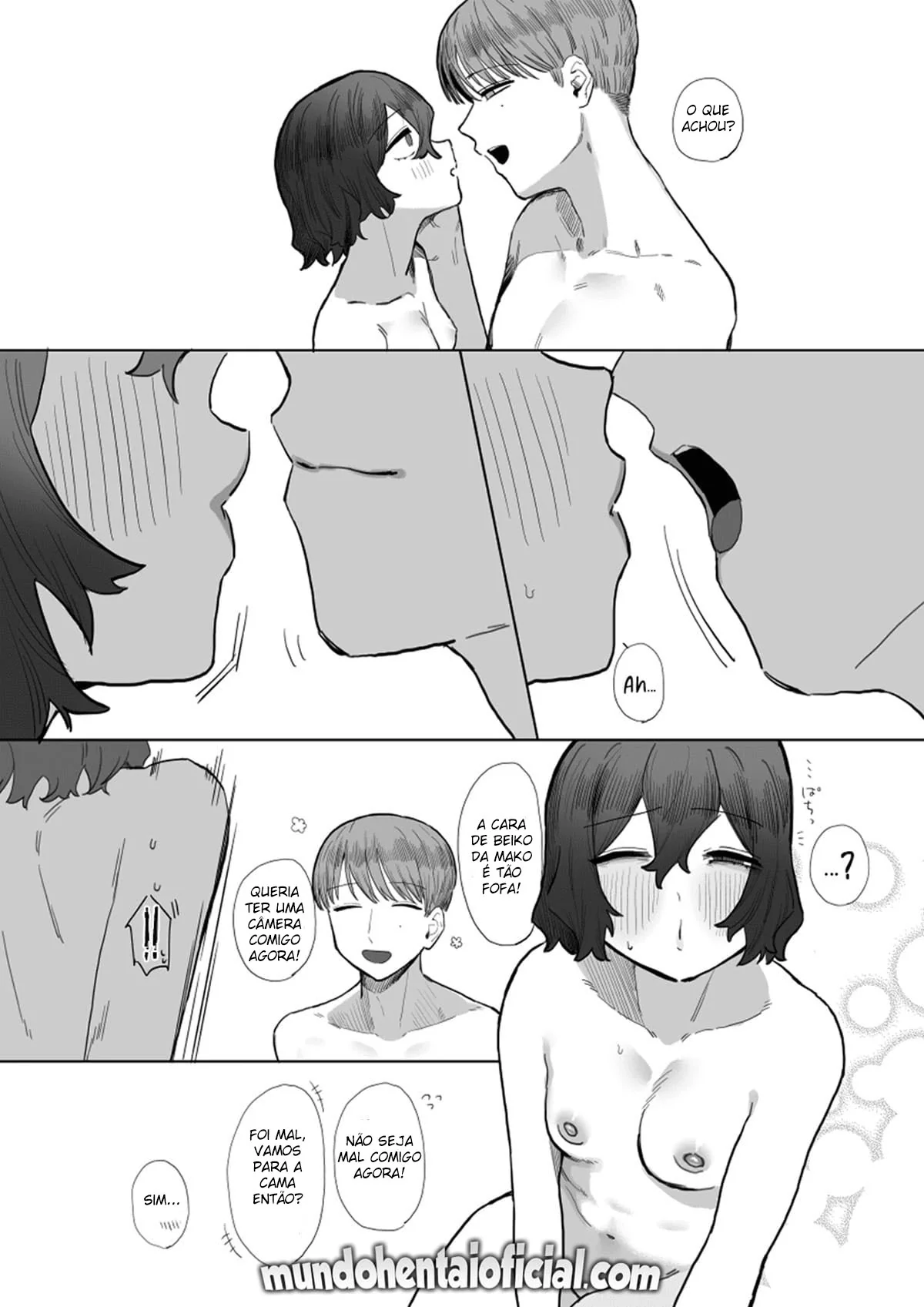 Noite de Prazer com uma Piranha Sedenta por Rola em Hentai HQ