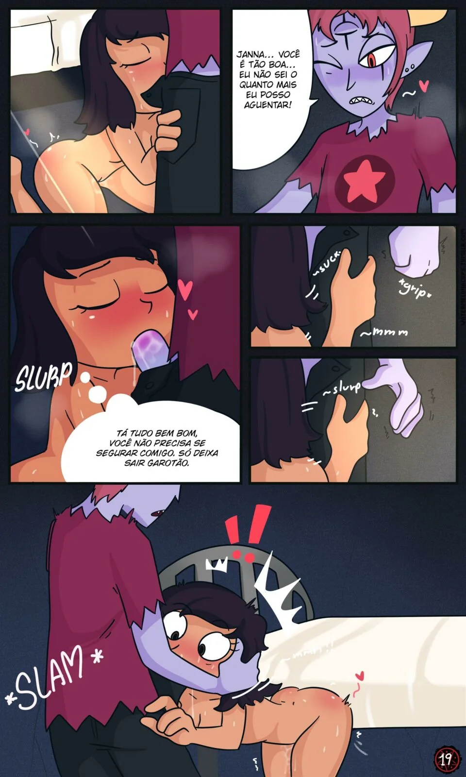 Desejo Demoníaco – Star vs. As Forças do Mal Hentai em HQ Brasileiro
