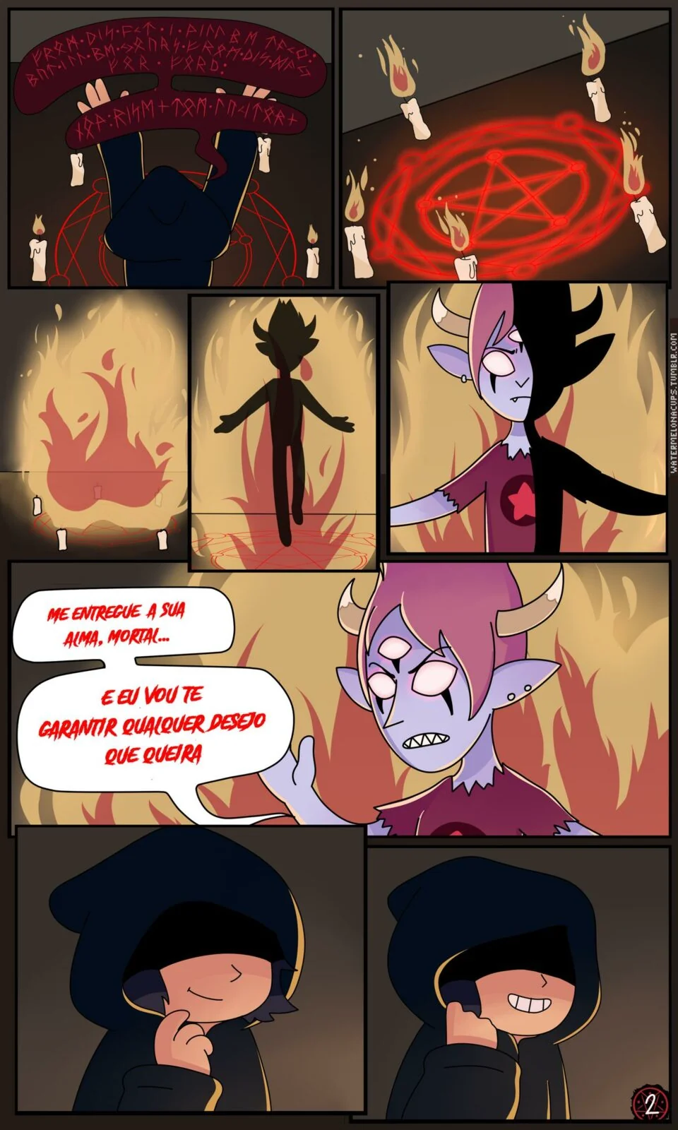 Desejo Demoníaco – Star vs. As Forças do Mal Hentai em HQ Brasileiro