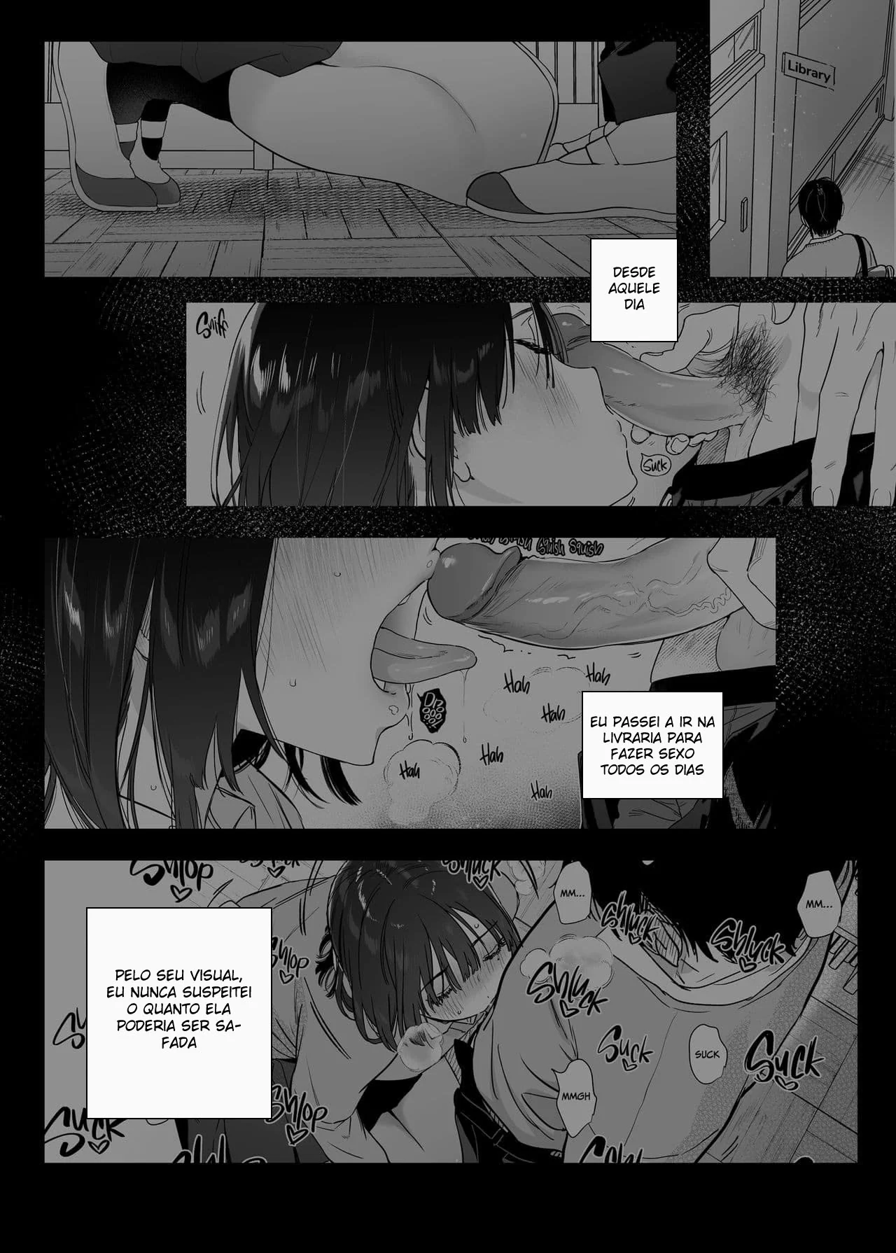 Piranha dos Estudos: A Aluna Quieta e seus Desejos Ardentes em Hentai HQ Brasileiro